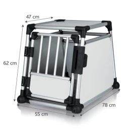 Transport Box Aluminium 55x62x78cm 3 Transport Box Aluminium 55x62x78cm