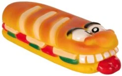 Trixie Snack-Speelgoed, Vinyl Salami La Flute 19cm 4 Stuks