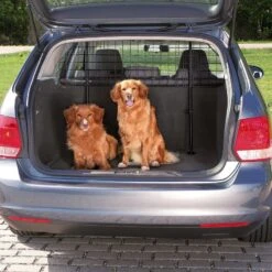 Trixie Auto-Rek Afmetingen: Breedte: 125-140 Cm, Hoogte: 63-135 Cm Kleur: Zwart