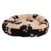 Trixie Hondenmand Sammy, Zwart/beige Ø 70 Cm -Halsbanden en riemen Winkel 17099 pla trixie sammy kuschelbett 90cm 1 1.x800