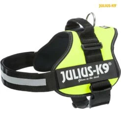 Julius-k9 Power Harnas Maat 1/l 66-85cm Kleur Neon