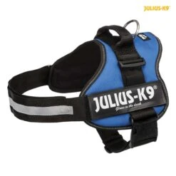 Julius-k9 Power Harnas Maat 3/xl 82-118cm Blauw