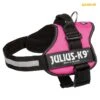 Julius-k9 Power Harnas Maat 3/xl 82-118cm Roze