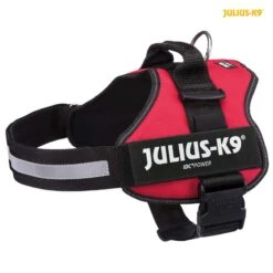 Julius-k9 Power Harnas Maat 3/xl 82-118cm Rood