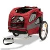 Fietskar Happy Ride Aluminium Dog Bicycle Trailer Medium -Halsbanden en riemen Winkel 62394 med trailer studio open orig.x800