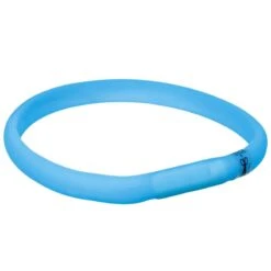 Trixie USB Lichthalsband Blauw 70 Cm Lichtgevende Halsband