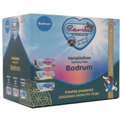 Renske Variatie Box Bodrum Oceaanvis/Zalm/Lam 30x90 G Glutenvrij