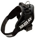 Julius-k9 Power Harnas Mini-Mini: 40 - 53 Cm Zwart