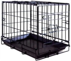 Adori Bench 2 Deur Zwart 76x48x54cm