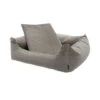 Madison Velours Dog Bed Taupe S -Halsbanden en riemen Winkel MADI07092 madison velours dog bed taupe s1.x800