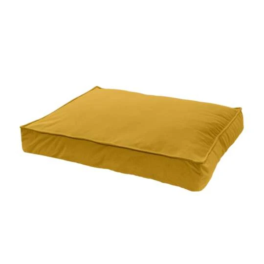 Madison Velours Lounge Cushion Geel M 3 Madison Velours Lounge Cushion Geel M