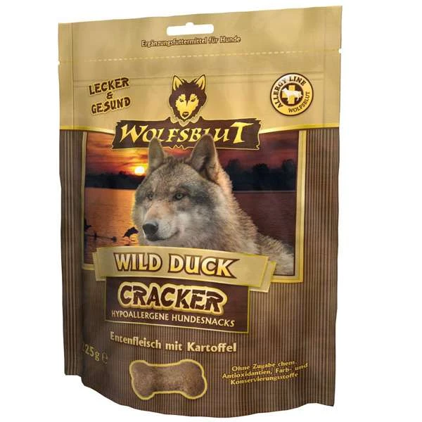 Wolfsblut Cracker Wild Duck 6 X 225 Gram 3 Wolfsblut Cracker Wild Duck 6 X 225 Gram