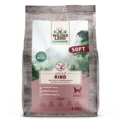 Wildes Land Soft Adult Met Rund, Rijst En Wilde Kruiden | 1,5 Kg
