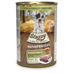 Stuzzy Dog Adult Pup Kalf & Pasta Natvoer 12x400 Gram