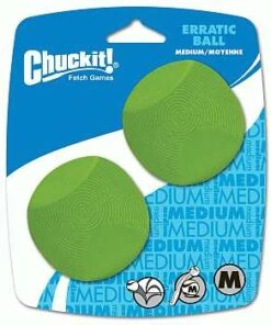 Chuckit Erratic Ball Medium 2 St