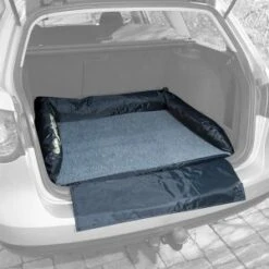 Autobed Met Bumperbescherming - Zwart/grijs L 95 X B 75 Cm