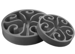 Eat Slow Live Longer Small Grijs