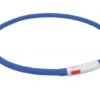 Trixie Flash Lichtgevende Halsband USB XS-XL | BLAUW -Halsbanden en riemen Winkel fghgf.x800