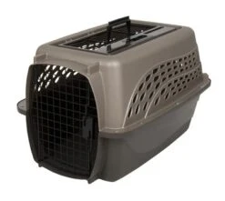 Petmate 2 Door Top Load Kennel 61cm (4,5-9kg) Blauw/Bruin