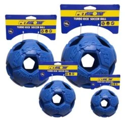 Turbo Kick Soccer Ball 15cm Blauw