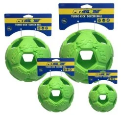 Turbo Kick Soccer Ball 20cm Groen