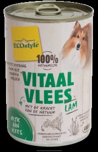 Ecostyle Vitaal Vers Voor De Hond Vers Lam 6x400 Gram